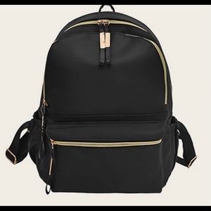 Black backpack